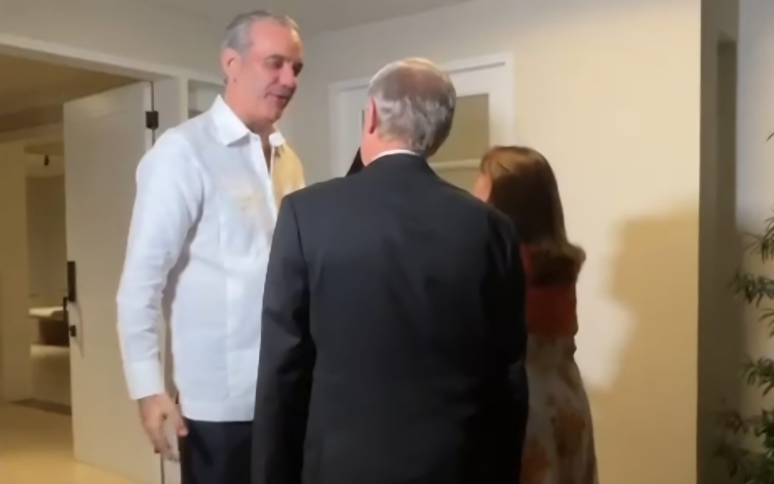 Abinader recibe en la Casa Presidencial de Santiago al presidente electo de Chile, José Antonio Kast