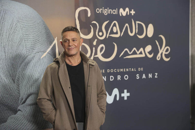Alejandro Sanz expone sus luces y sombras en un documental: "He aprendido a decir no"