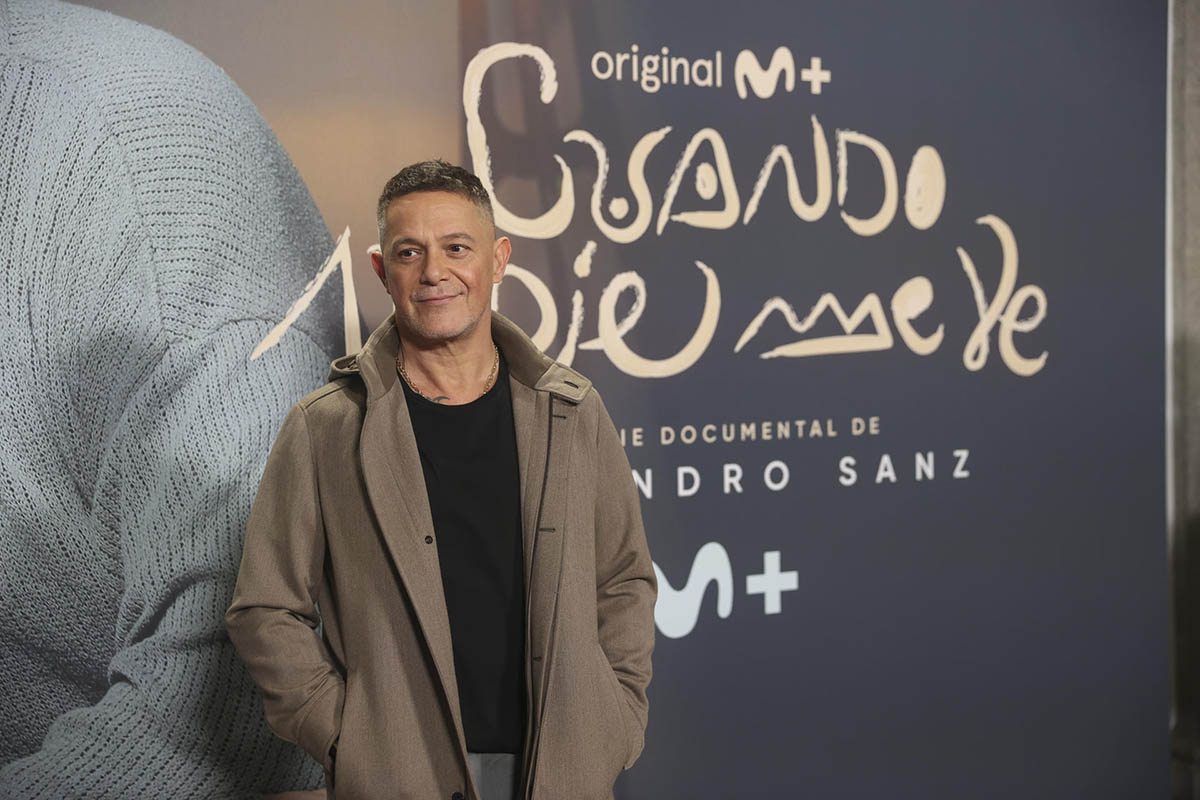 Alejandro Sanz expone sus luces y sombras en un documental: "He aprendido a decir no"