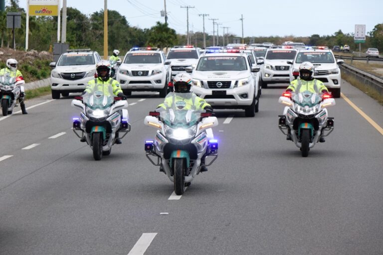 Carreteo de Seguridad Vial en Santo Domingo este 5 de enero