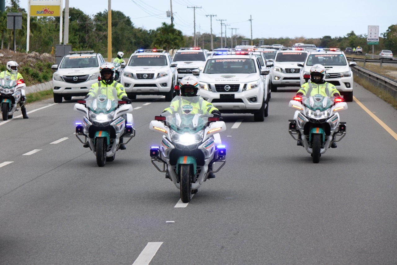 Carreteo de Seguridad Vial en Santo Domingo este 5 de enero