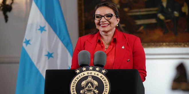 Xiomara Castro y su lucha firme contra el narcotráfico