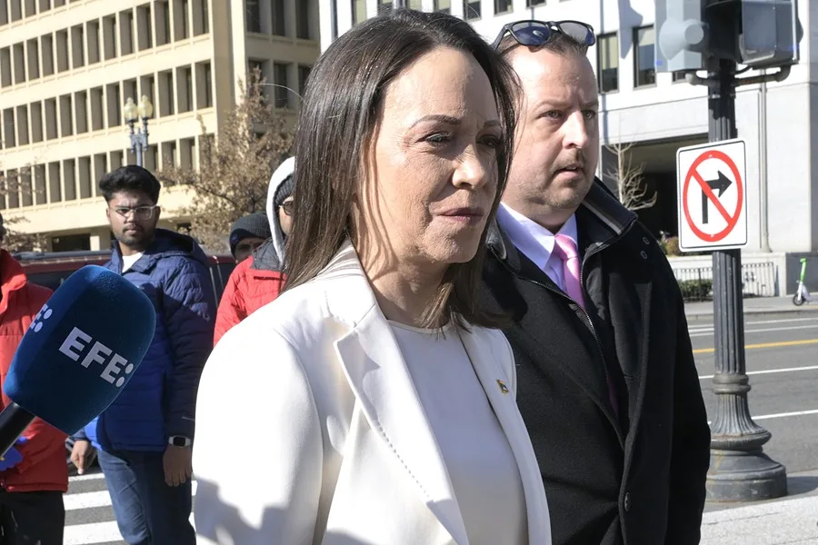 María Corina Machado se reúne con Trump en la Casa Blanca