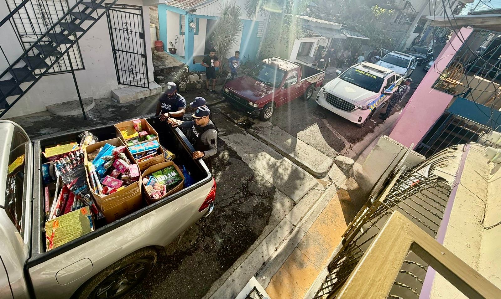 153 detenidos y recuperación de bienes