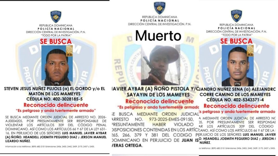 Policía busca a dos hombres tras asesinato y tiroteo en Los Mameyes