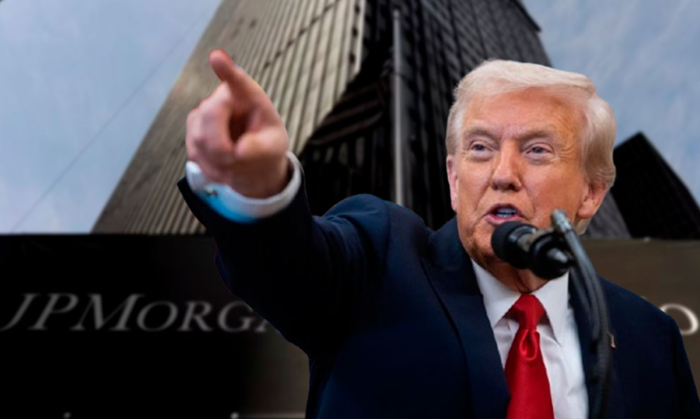 Trump demanda a JPMorgan por 5.000 millones de dólares por excluirlo del banco