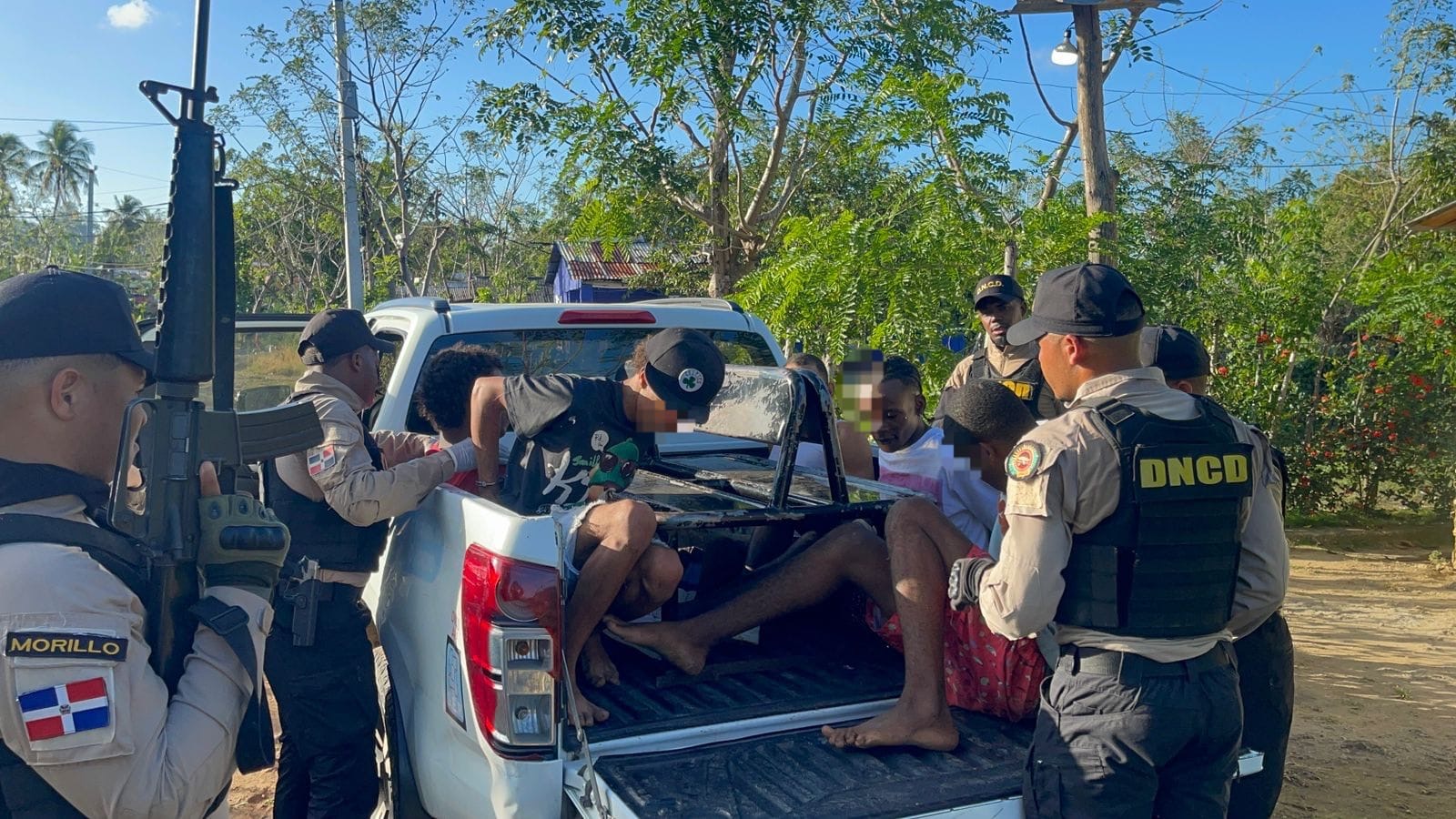 Operativos contra microtráfico en Santo Domingo Norte