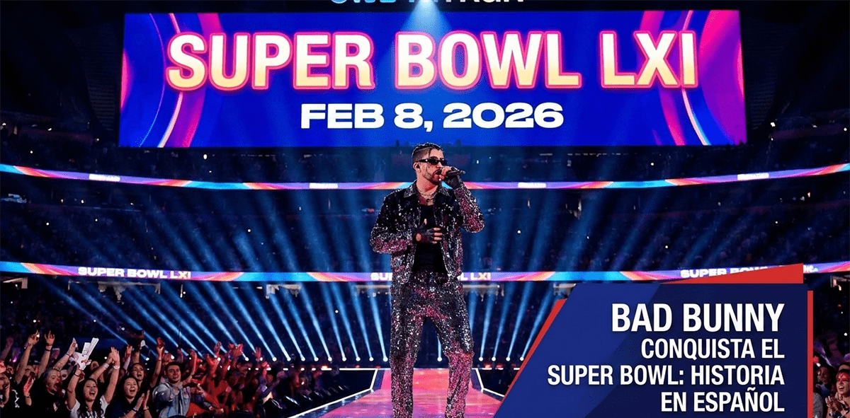 Bad Bunny y la conquista del Super Bowl: La revolución histórica del español en la música global