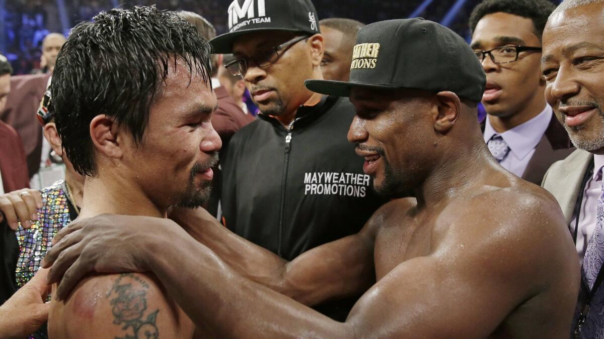 Manny Pacquiao y Floyd Mayweather se volverán a enfrentar 11 años después el 19 de septiembre en Las Vegas