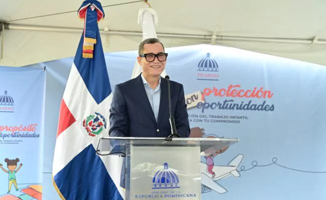 Santo Domingo se une contra el trabajo infantil
