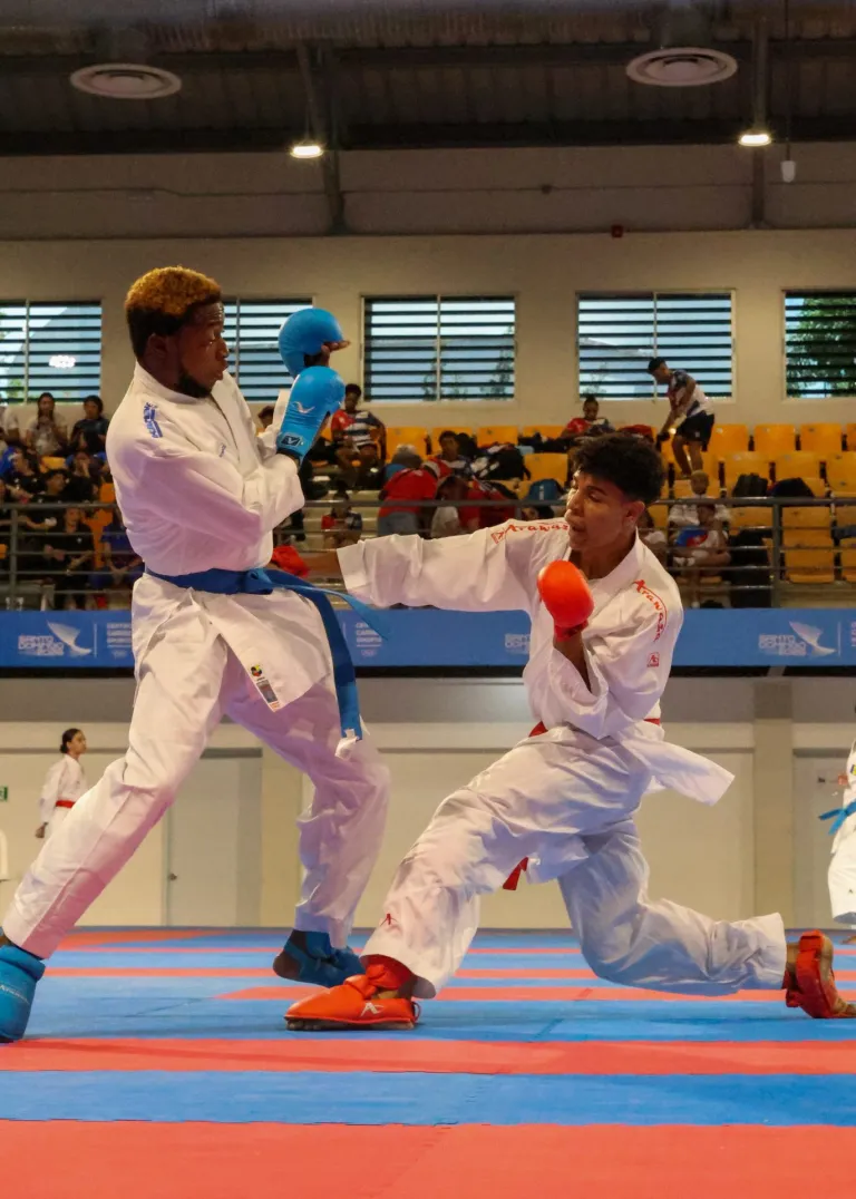 Atletas de diferentes países lograron su clasificación en karate a los Juegos Centroamericanos en el torneo clasificatorio que se celebra en RD