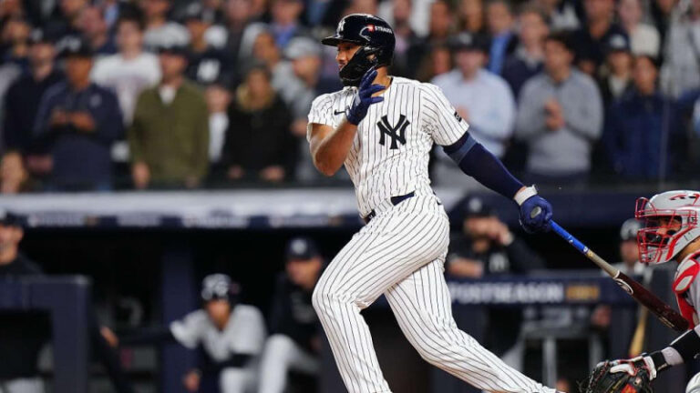 Amed Rosario conectó un cuadrangular en la victoria de los Yanquis de Nueva York ante los Medias Rojas de Boston