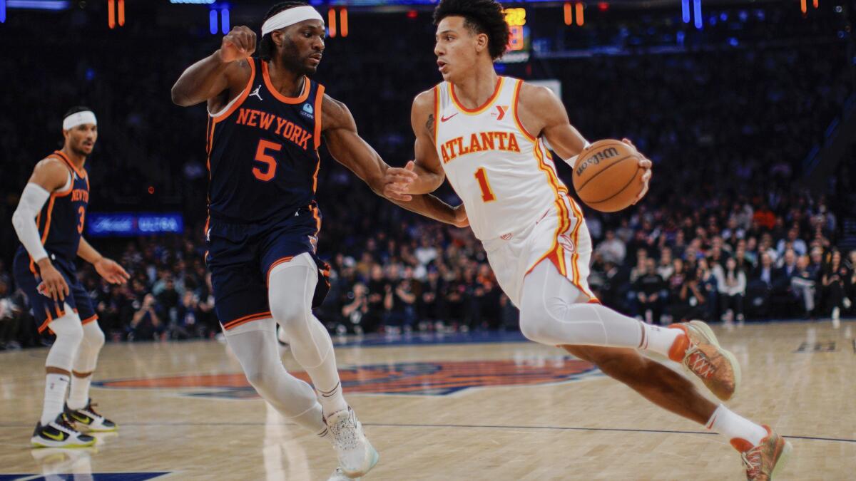 Karl Anthony Towns encestó 21 puntos pero no evitó la derrota de los Knicks de Nueva York ante los Hawks de Atlanta