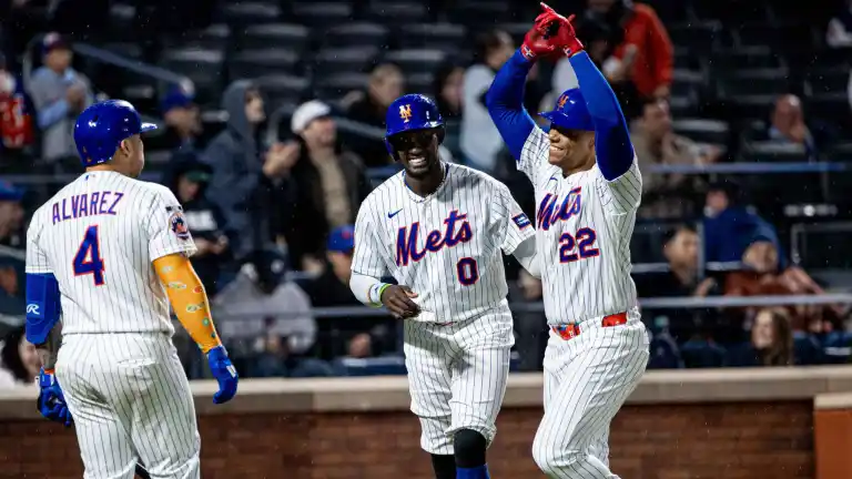 El dominicano Juan Soto conectó un jonrón este martes en la victoria de los Mets ante los Nacionales de Washington