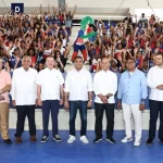 Víctor “Ito” Bisonó entregó el remozado Pabellón para práctica de Voleibol del Centro Olímpico Juan Pablo Duarte