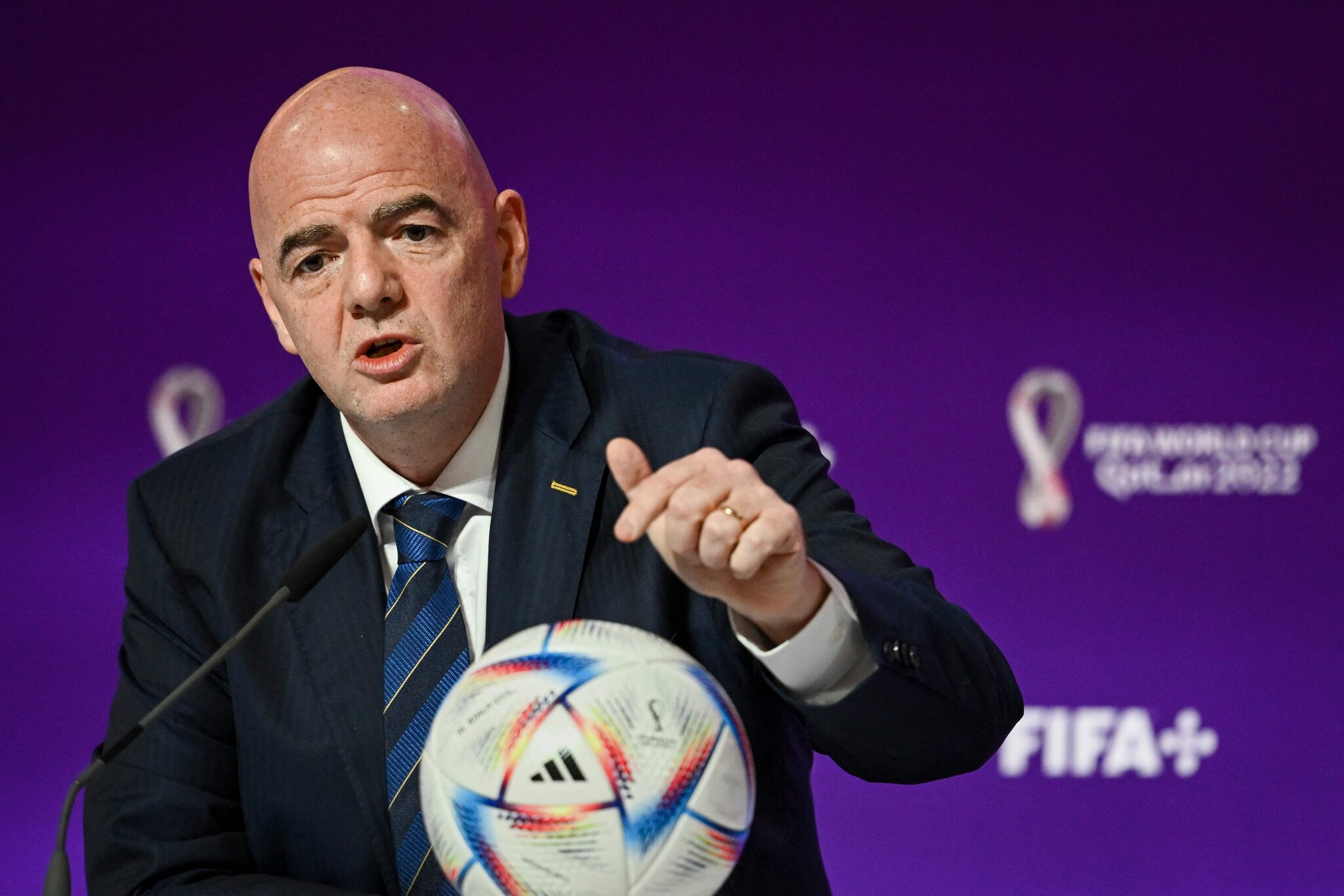 El presidente de la FIFA Gianni Infantino declaró que Irán participará en el Mundial de Fútbol pese a la guerra que mantiene con Estados Unidos
