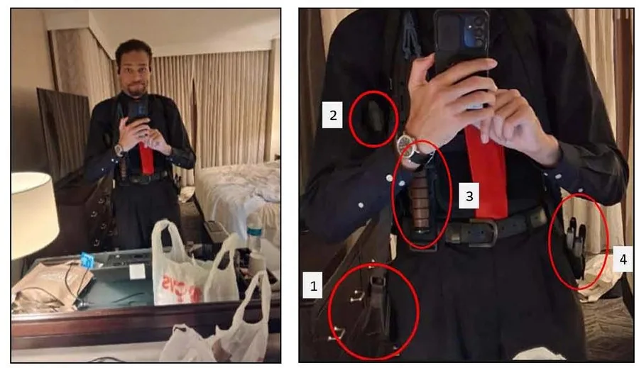 Intento de asesinato a Trump: el selfie del atacante