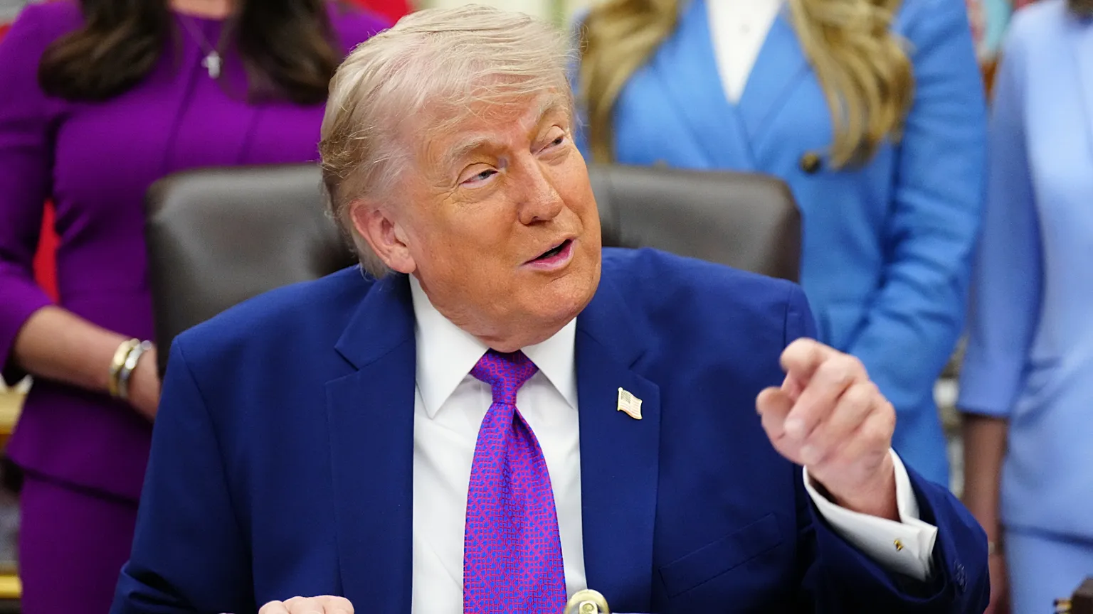 Trump denuncia irregularidades electorales en Maryland