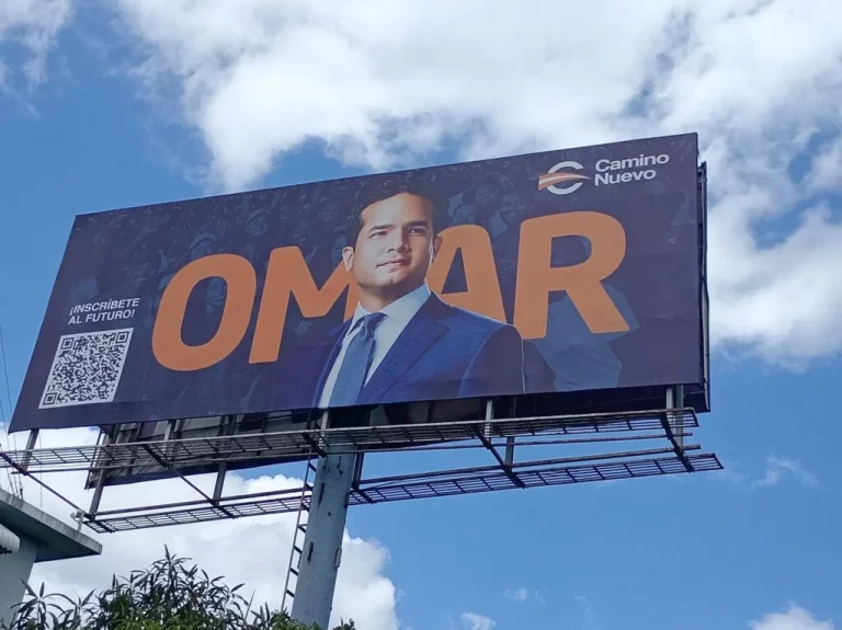 Partido Camino Nuevo desmonta vallas de Omar Fernández tras reunión con presidente de la JCE
