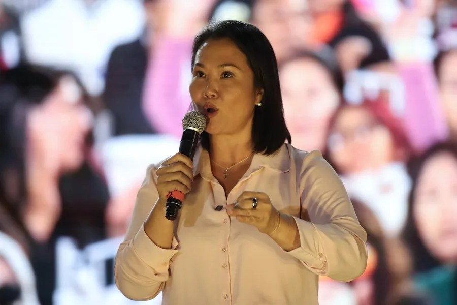 Keiko Fujimori afirma que Perú tiene un Estado en «total abandono» a pesar de tener recursos