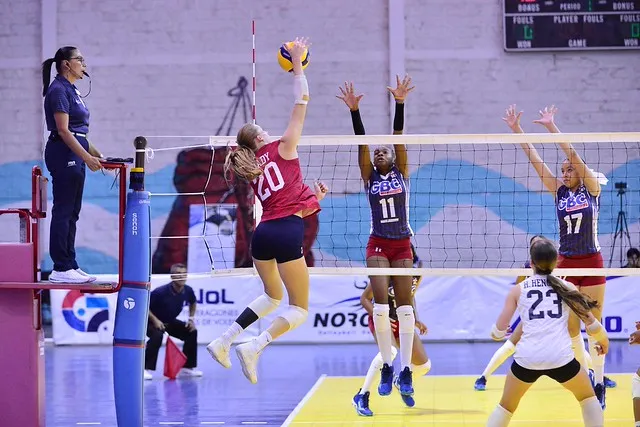 Estados Unidos derrotó a República Dominicana 3 sets por 0 en la Copa Panamericana de Voleibol Femenino U17