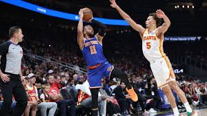 Los Knicks de Nueva York derrotaron de manera amplia al conjunto de Atlanta Hawks que ya está eliminado