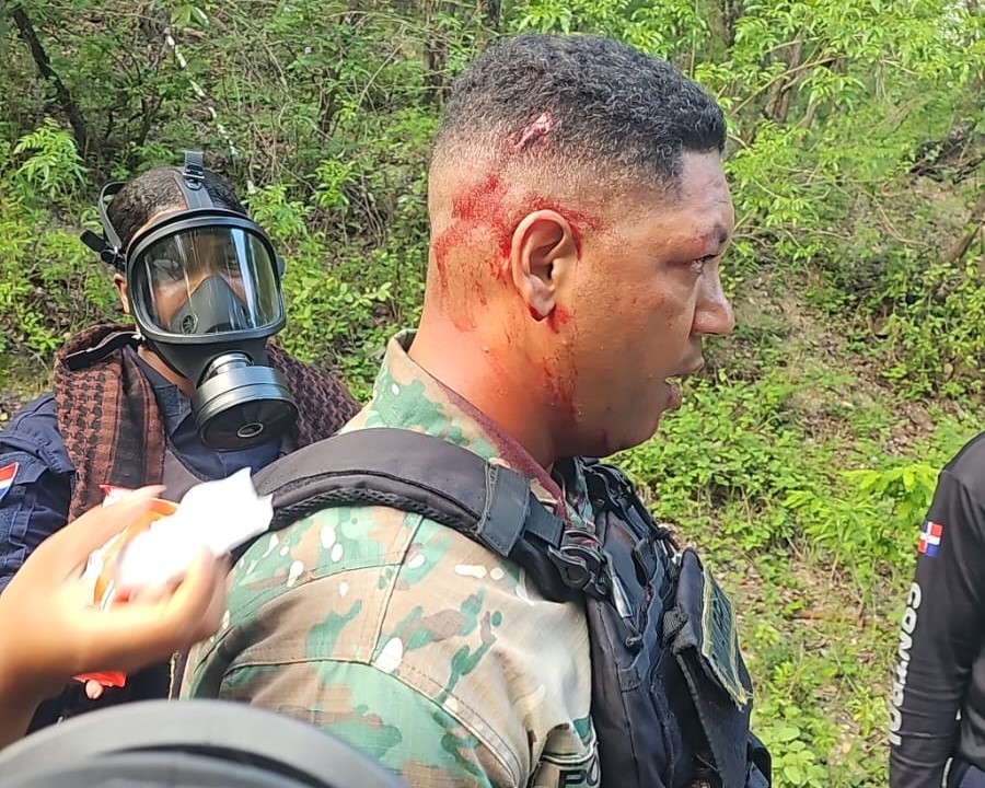 Agresión a policías en Los Romeros