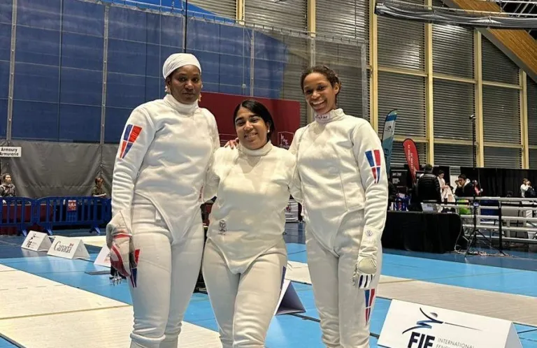  La selección dominicana de esgrima tuvo una destacada partipación en la Copa Mundial celebrada en Colombia