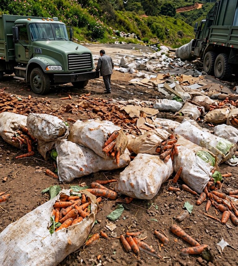 Crisis de productores de zanahoria en Constanza
