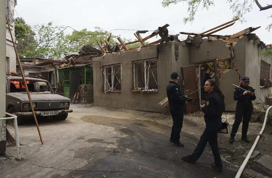 Misiles y drones impactan Ucrania