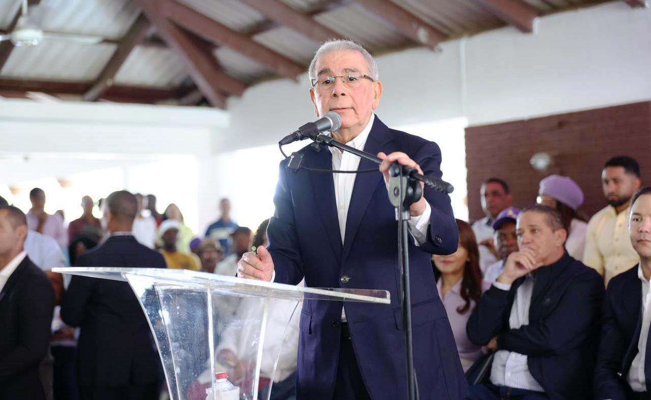 Danilo Medina asegura que "con el PLD se vivía mejor" y que la gente está "totalmente desengañada"
