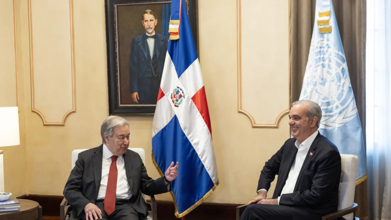 Abinader y la ONU abordan crisis de Haití