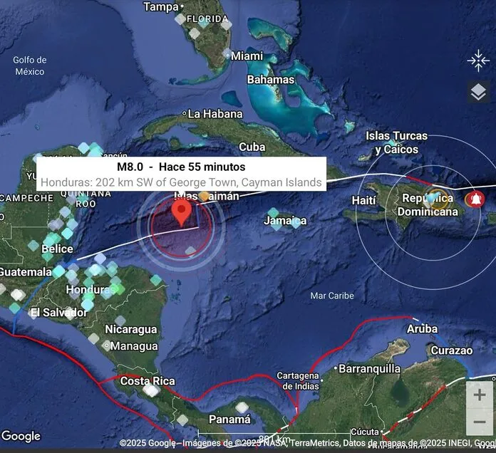Terremoto 7.1 en Venezuela activa alerta de tsunami