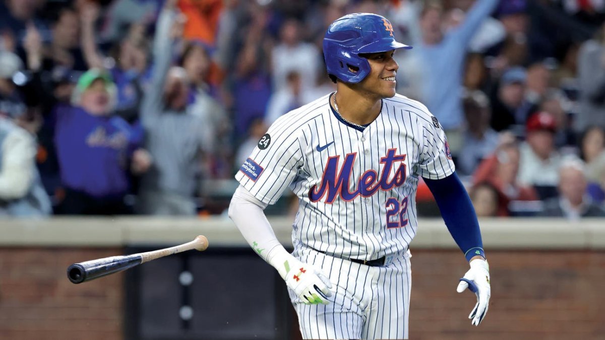 Juan Soto conectó un jonrón con las bases llenas en la victoria de los Mets de Nueva York sobre los Marlins de Miami