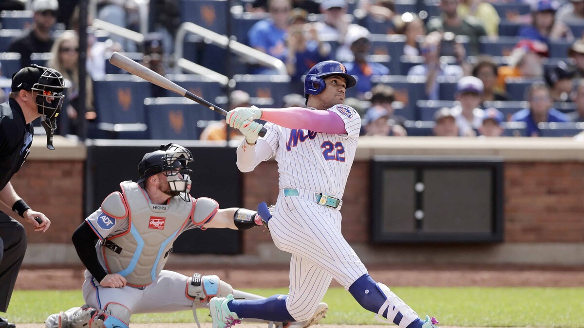 El dominicano Juan Soto conectó un jonrón que le dio la victoria a los Mets de Nueva York sobre los Cardenales de San Luis