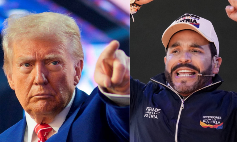 Trump felicita al candidato presidencial colombiano Abelardo de la Espriella y le expresa respaldo total