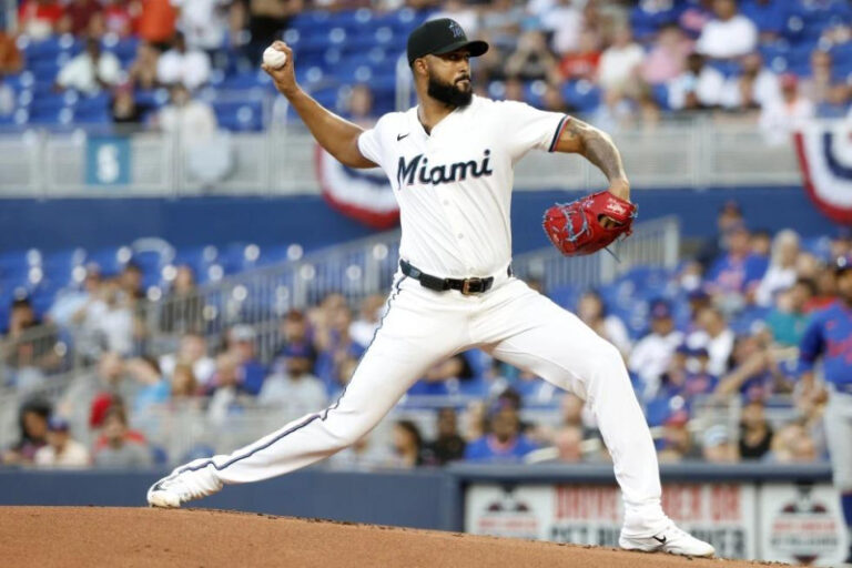 El dominicano Sandy Alcantara se convirtió en el lider en ponches de todos los tiempos de los Marlins de Miami