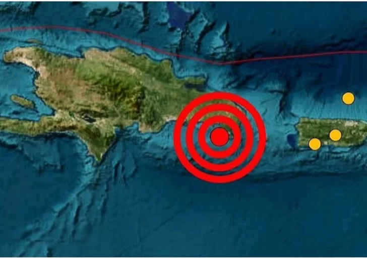 Temblor 5.0 sacude Punta Cana y el Este