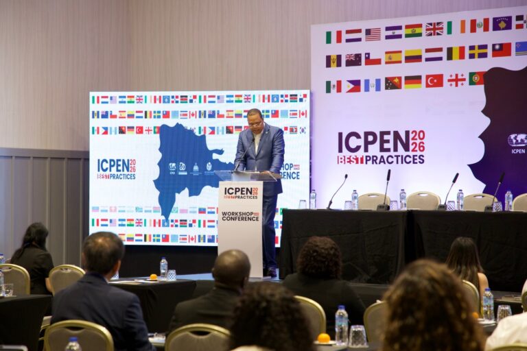 Eddy Alcántara agradece el amplio respaldo internacional en su gestión al frente de la ICPEN