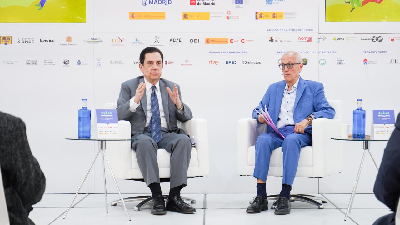 Raful y Mateo brillan en Feria del Libro Madrid