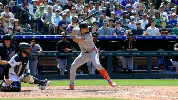 El dominicano Willy Adames conectó un grand slam en el partido que los Gigantes de le ganaron a los Rockies de Colorado