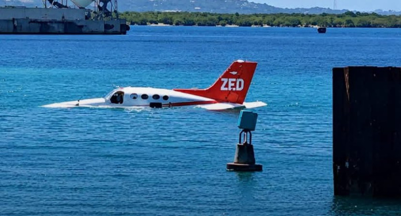 Aterrizaje forzoso de Cessna en Haití