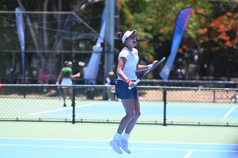 Ana Zamburek rompió una mala racha y ganó la primera medalla del tenis femenino dominicano en los últimos 12 años