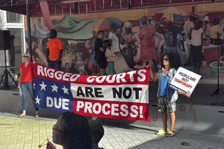 «Olvidan lo que hicimos por EE.UU.», dicen haitianos en Miami atemorizados por el fin del TPS