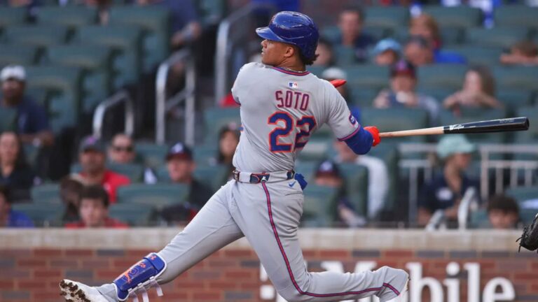 Juan Soto conectó un jonrón en la victoria de los Mets de Nueva York ante los Reales de Kansas City