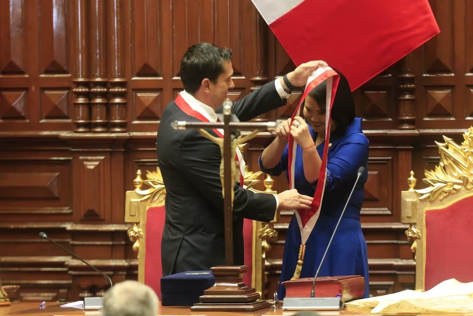 Keiko promete respetar institucionalidad democrática y llama al diálogo a la oposición, además de desafiar la delincuencia y corrupción