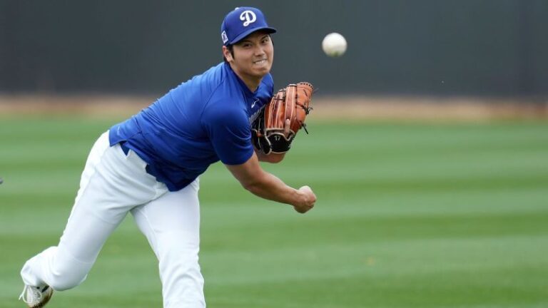 Los Dodgers informaron que espera que  Shohei Ohtani lance esta semana desde el monticulo en un entrenamiento