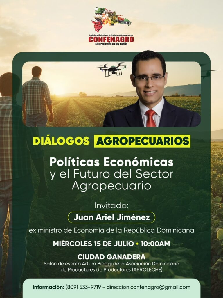 CONFENAGRO realizará encuentro sobre políticas económicas y futuro del sector agropecuario