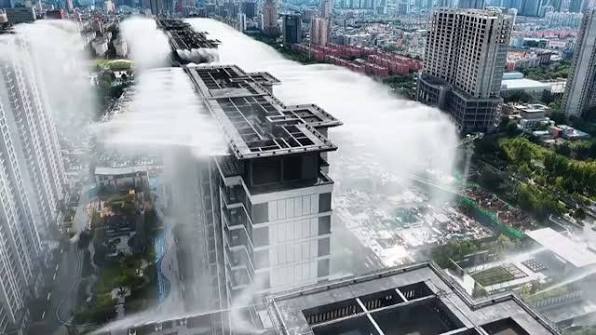 China crea lluvia artificial contra el calor