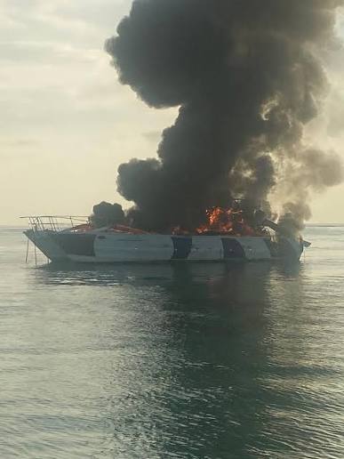 Explosión de motor de embarcación rumbo a Isla Saona deja 10 afectados